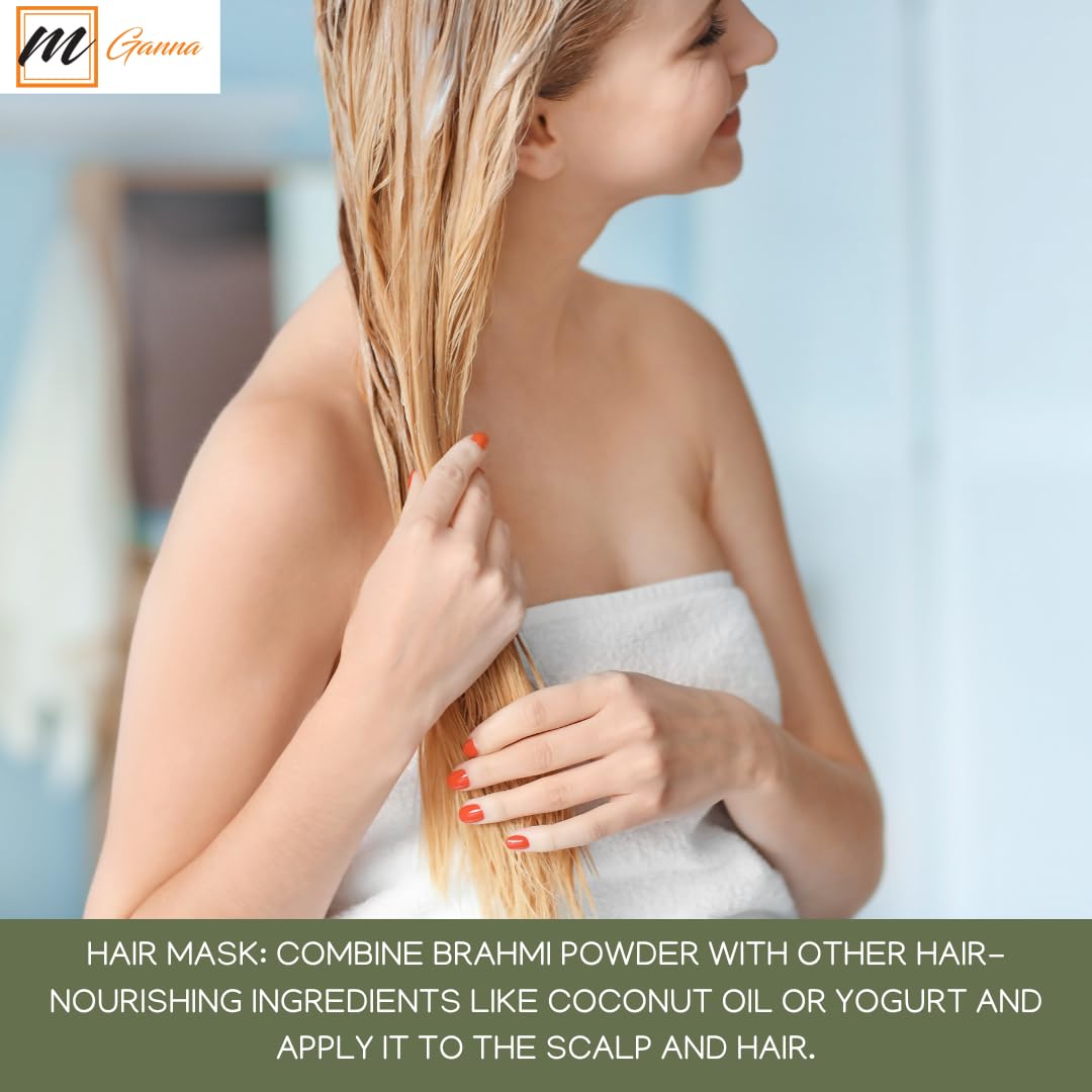 Organic Bacopa monnieri powder for stress relief and memory