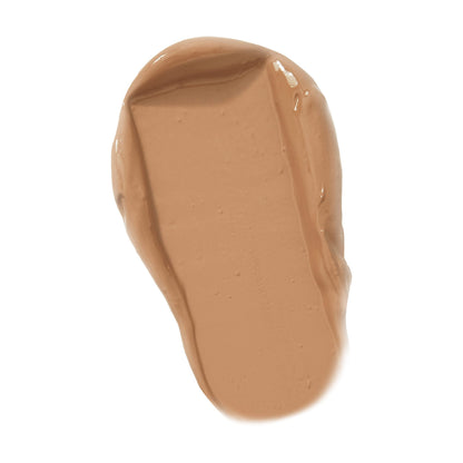 Underneath view of the cream contour showing the shade label and weight details