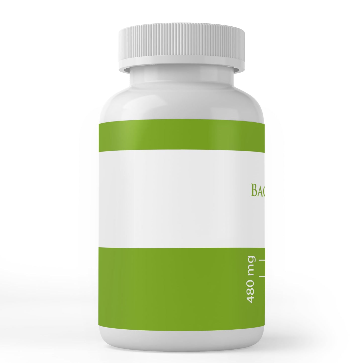 Side view of Pure Original Ingredients Bacopa Monnieri bottle showcasing the USA manufacturing details