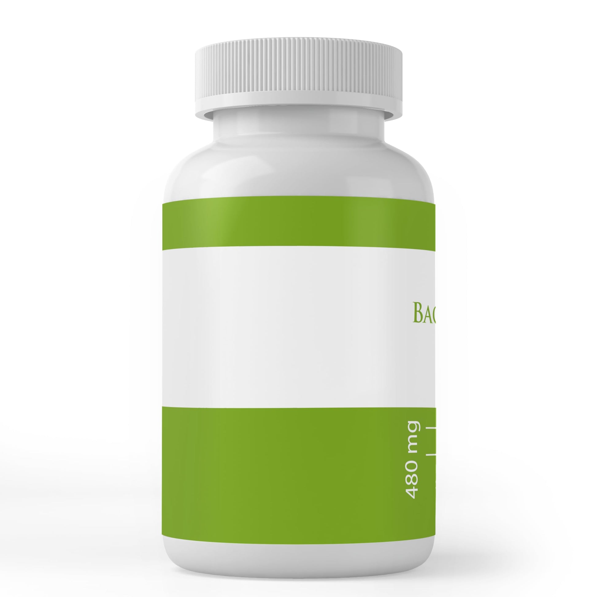 Side view of Pure Original Ingredients Bacopa Monnieri bottle showcasing the USA manufacturing details