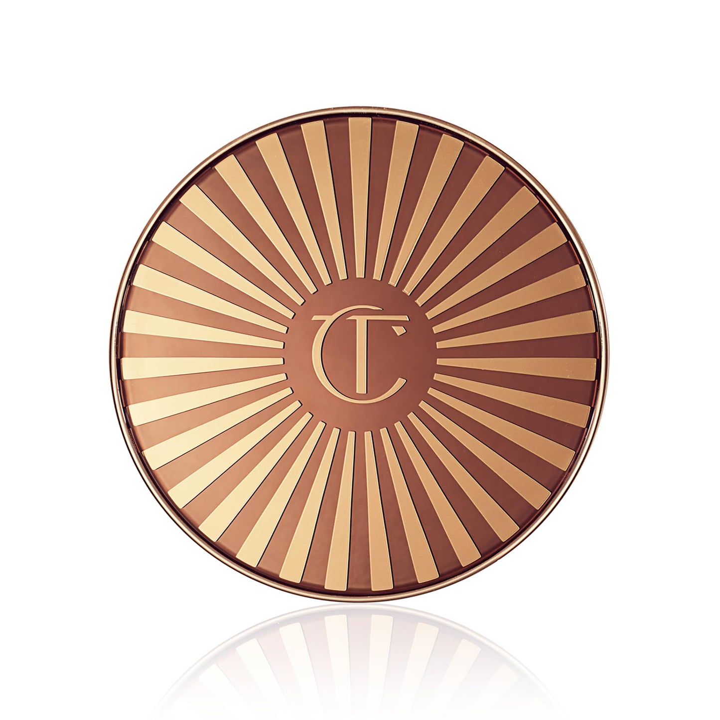 Premium imported Charlotte Tilbury cream bronzer box and packaging orientation