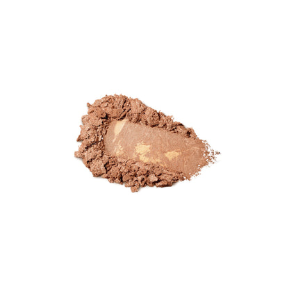 Kiko Milano face makeup compact opened showcasing internal mirror and bronzer dome
