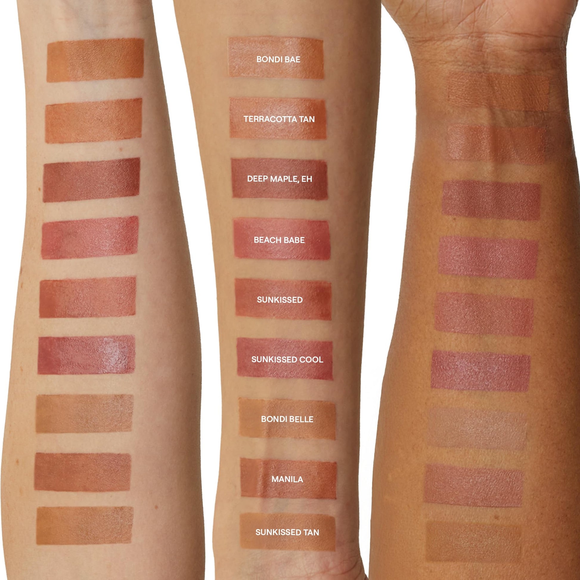 Lifestyle view of the authentic USA imported Nudestix Nudies Matte Bronzer Stick for minimalist beauty routines.