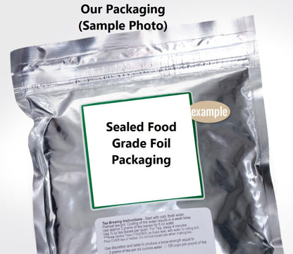 Pure Angelica Sinensis herbal powder texture and packaging detailed view.