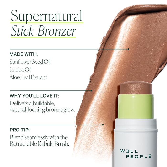 Well People multi use clean beauty stick packaging and cap details