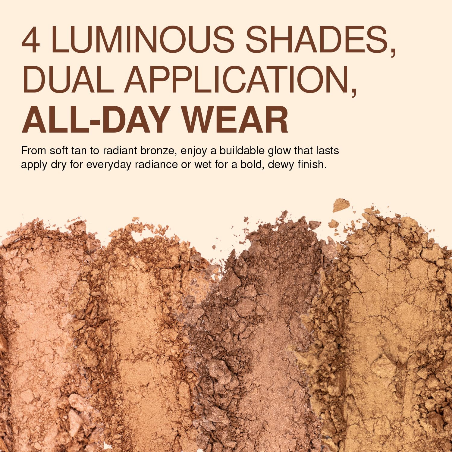 Cruelty free and vegan certified face makeup powder compact packaging
