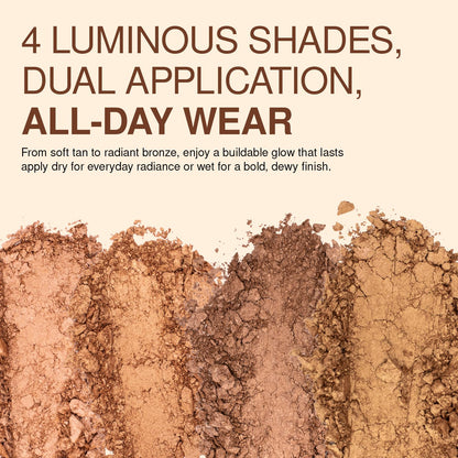 Cruelty free and vegan certified face makeup powder compact packaging