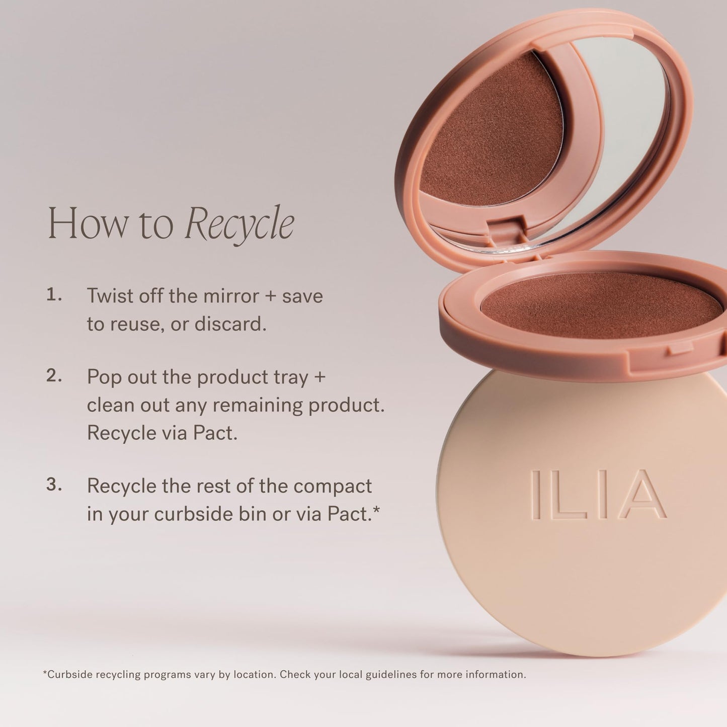 Demonstration of the blendable golden hour makeup bronzer shade Ray on skin.