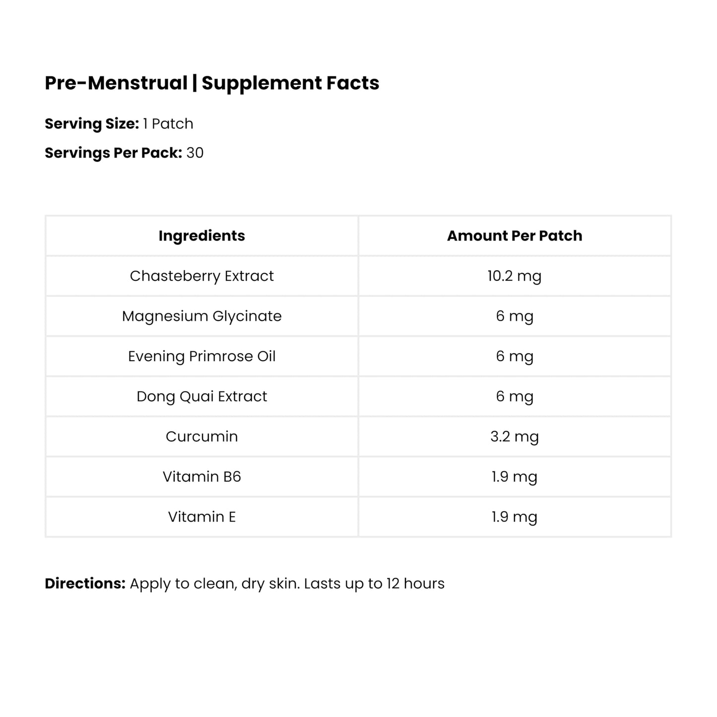 Hormonal balance and bloating relief patches for monthly cycle care