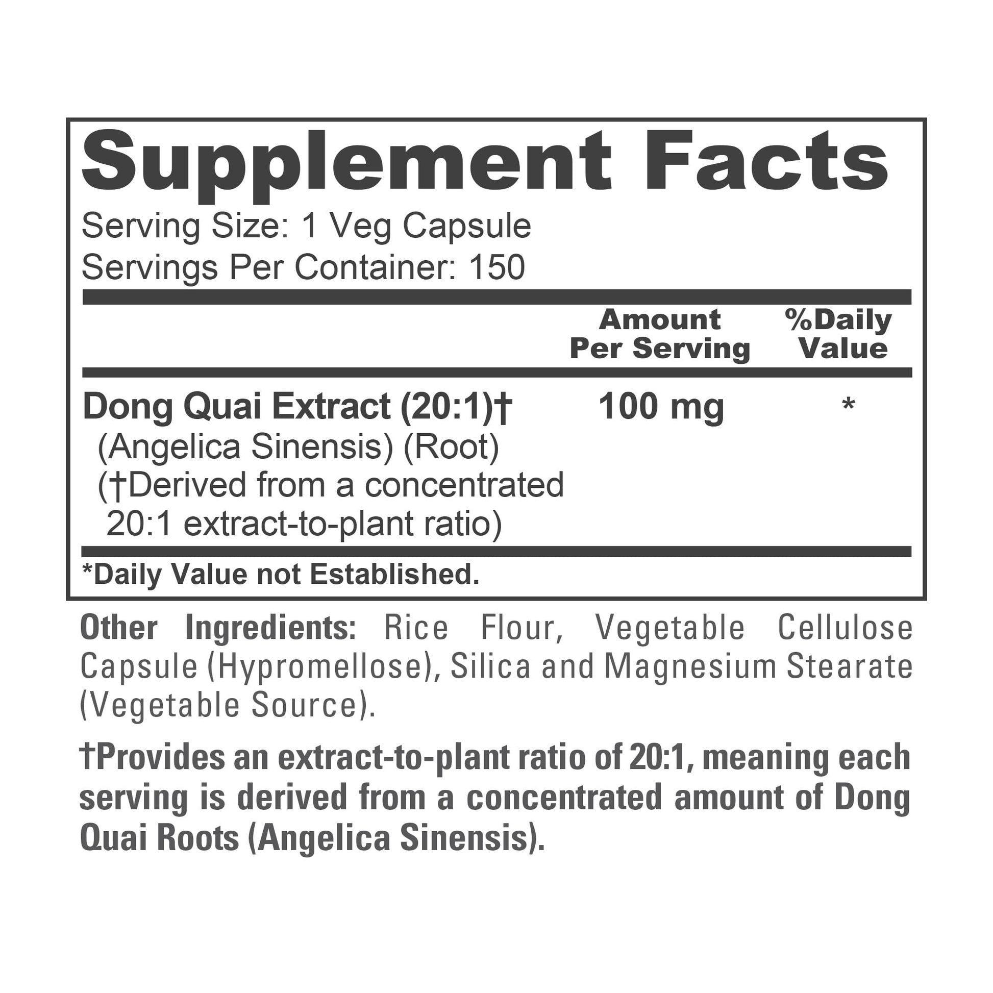 NusaPure Dong Quai premium female wellness dietary supplement bottle with safety seal visible.