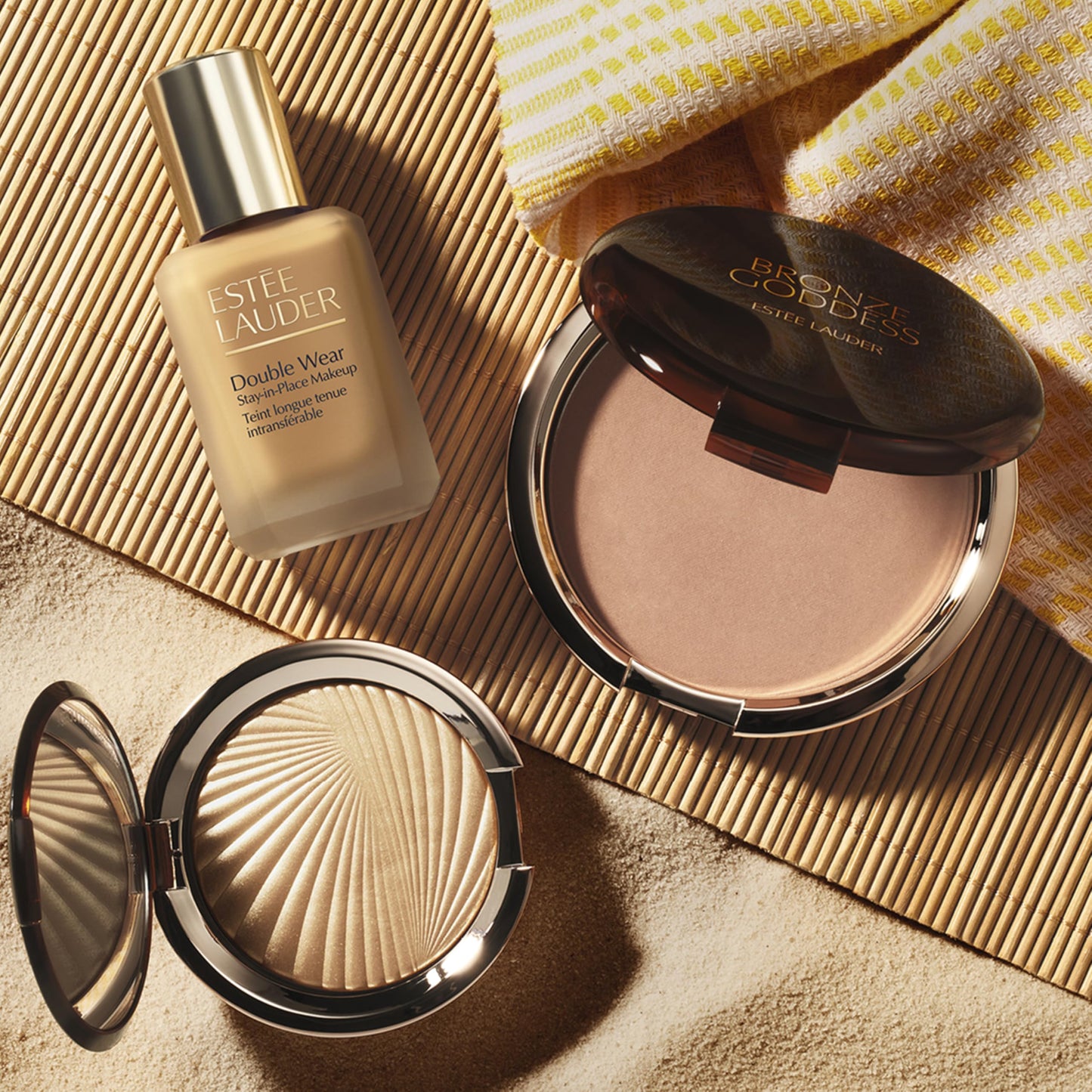 EstÃ©e Lauder Bronze Goddess premium USA imported makeup collection display