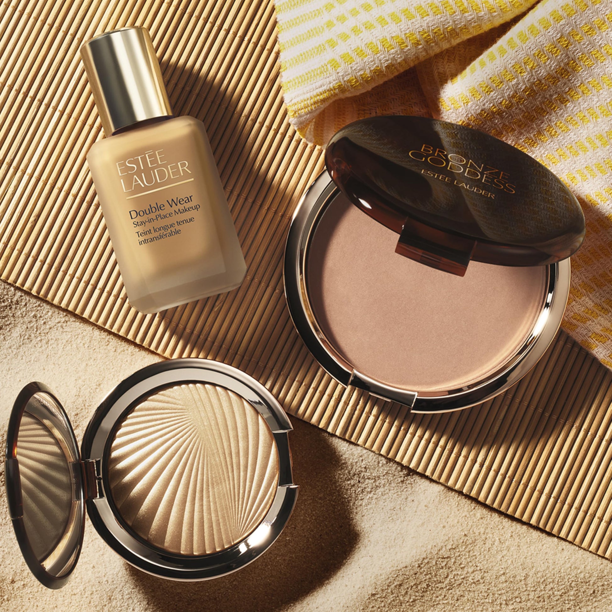 EstÃ©e Lauder Bronze Goddess premium USA imported makeup collection display