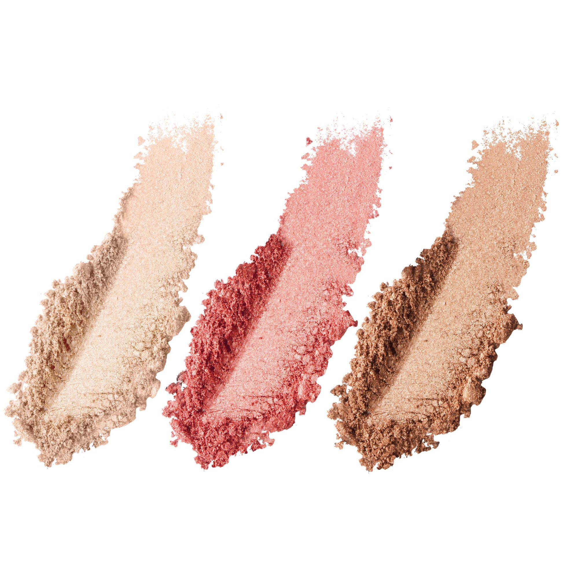 Open view of the IT Cosmetics anti-aging face disc showing the Live, Laugh, Love inscribed vitality powders.