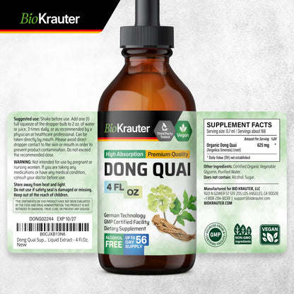 Bio Krauter four fluid ounce dietary supplement bottle for Indian consumers