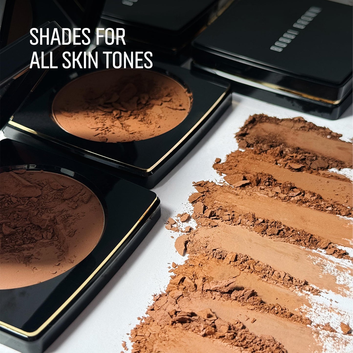 Bobbi Brown lightweight pressed bronzing powder for face sculpting