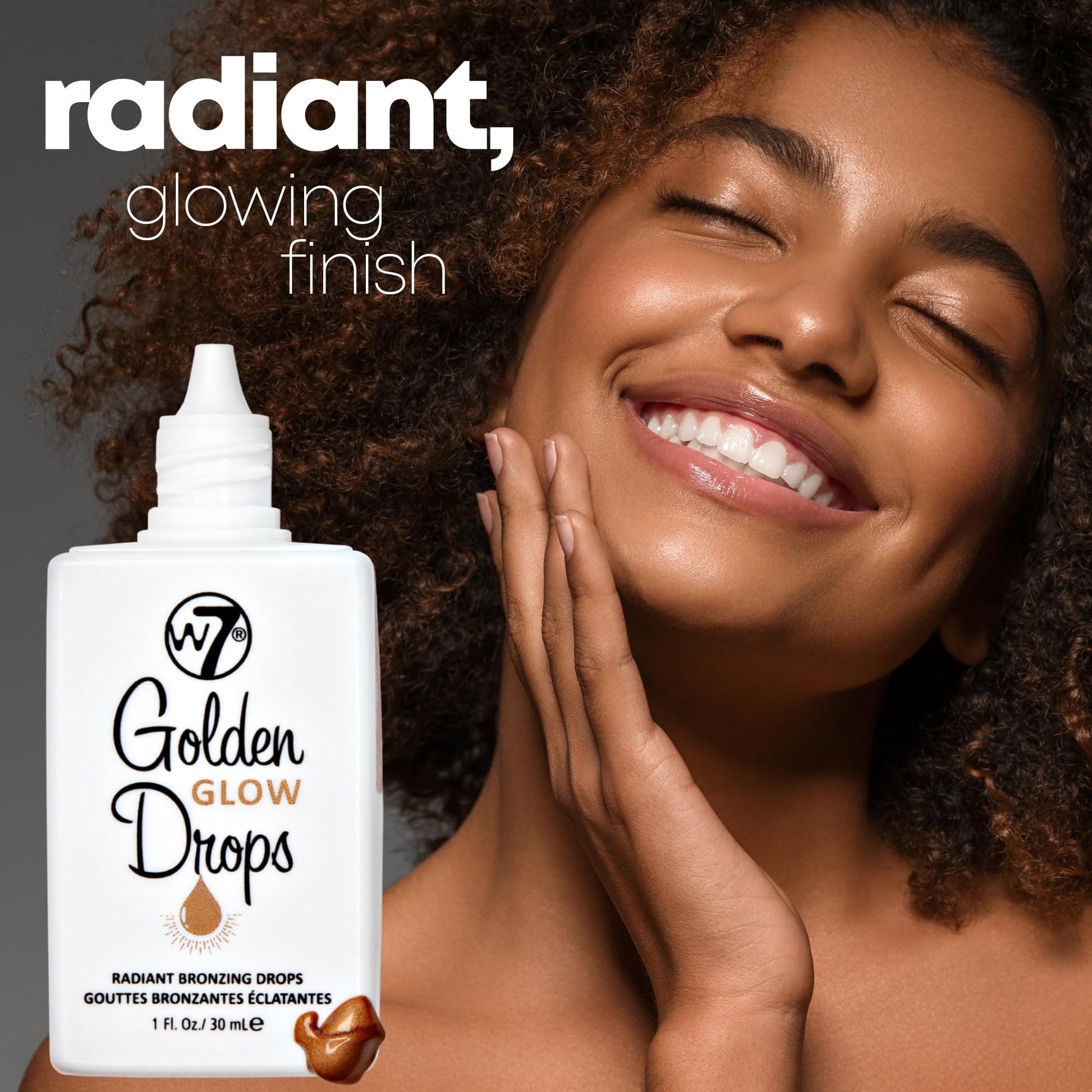 W7 Liquid Bronzing Drops being mixed with a daily face moisturizer cream