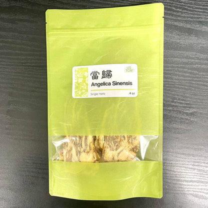 USTCM Chinese Angelica dried botanical root slices for herbal brewing