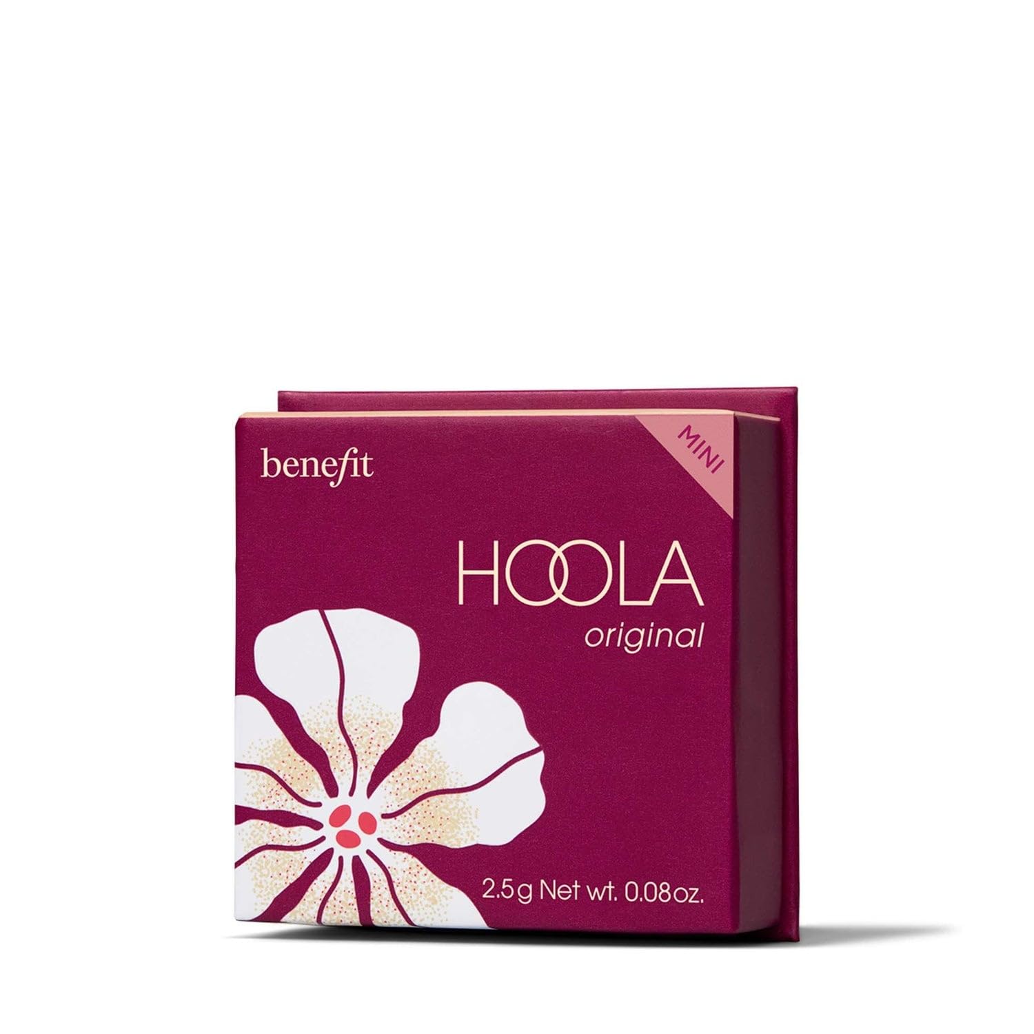 Benefit Cosmetics Hoola mini travel size powder bronzer opened view
