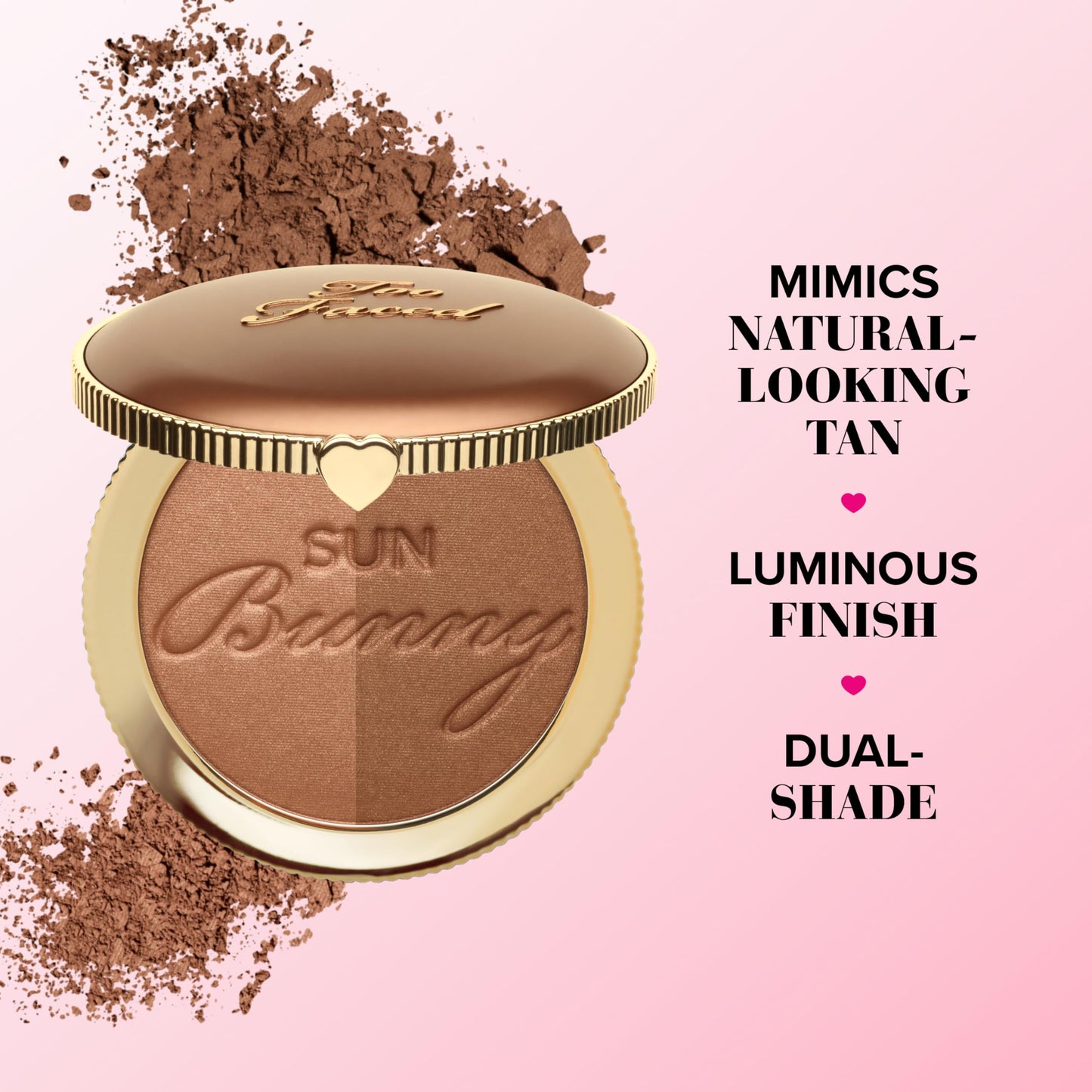Physicians Formula butter blend matte bronzer back label with ingredients