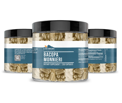 Close up of additive free Cnidium Monnieri energy supplement bottle highlighting the two hundred capsules count