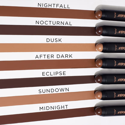Weightless Tarte cream contour stick open to show the bronzing product