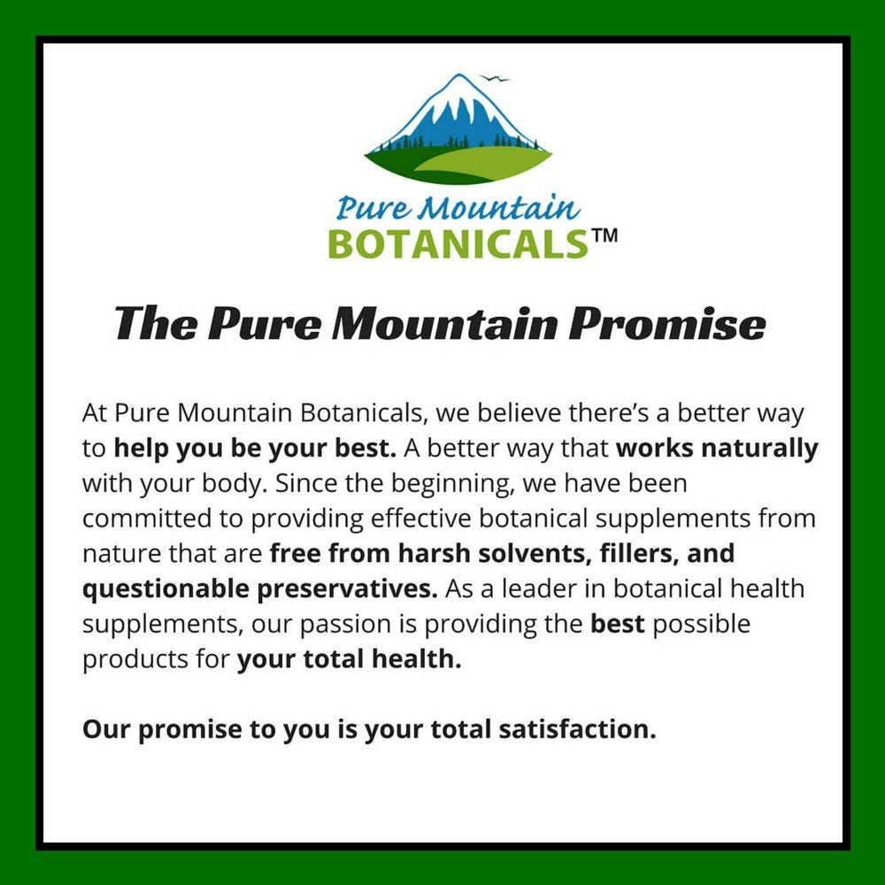 Pure Mountain Botanicals Dong Quai 90 vegetarian capsules cap and closure view
