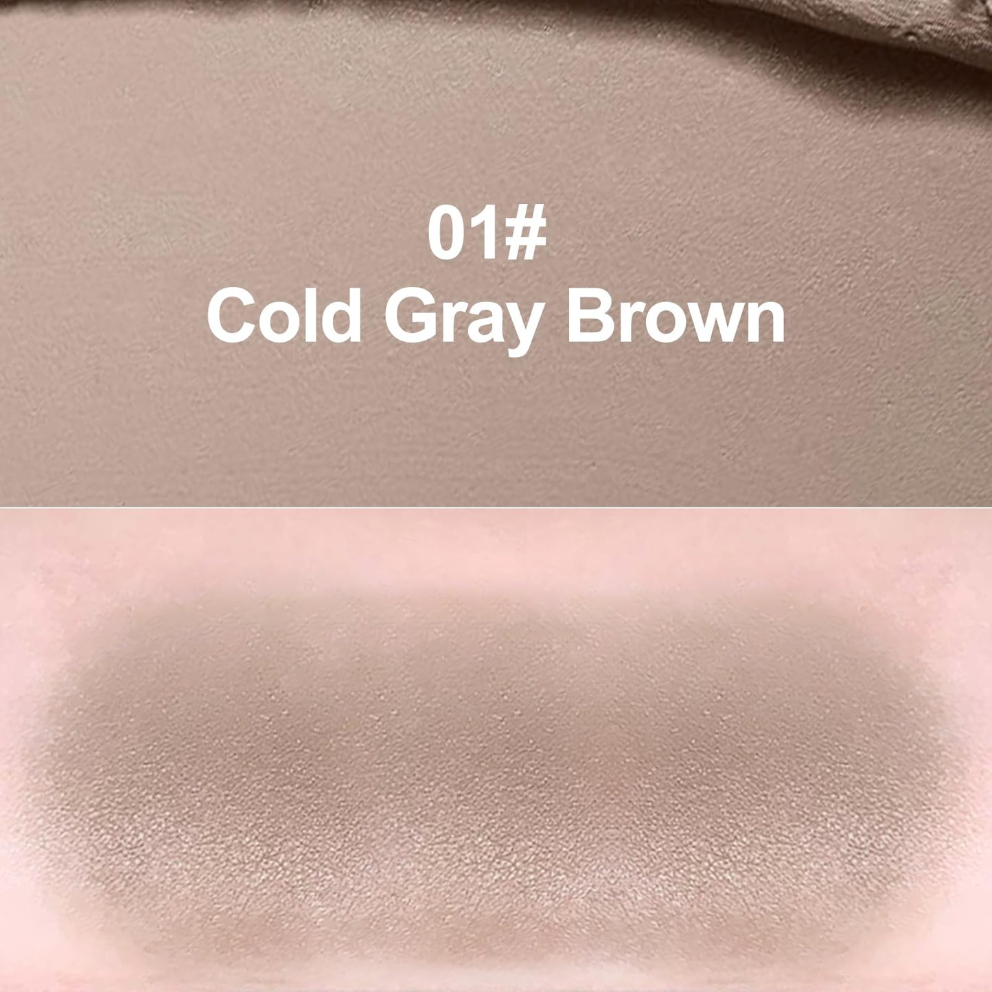 Side profile of Erinde matte grey brown contour stick highlighting the large capacity 9g packaging.