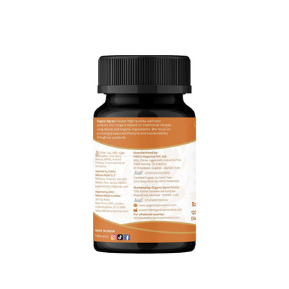 Organic Spree USDA certified organic Brahmi plant leaf extract supplement presentation