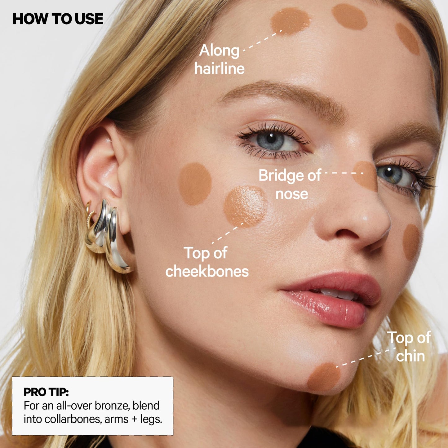 Milk Makeup vegan matte bronzer stick showing twist-up mechanism and inner product