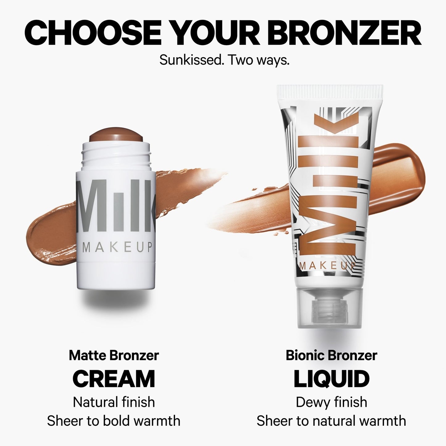 Milk Makeup hydrating mango butter infused makeup stick being opened carefully