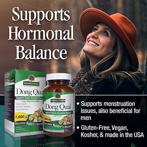 Nature's Answer clean label herbal root capsules displaying full spectrum potency benefits