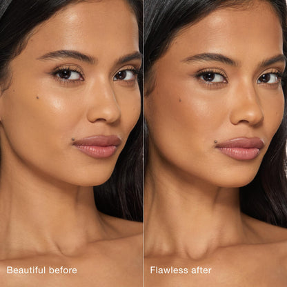 Charlotte Tilbury pore blurring makeup compact showcasing authentic luxury beauty design