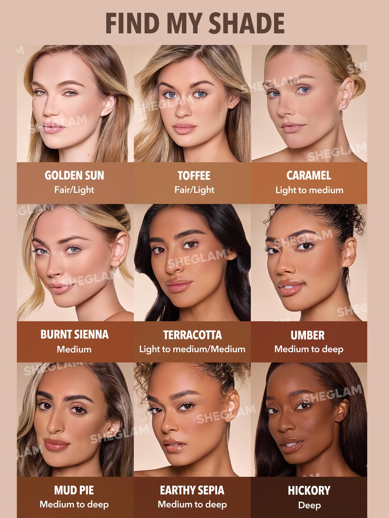 SHEGLAM Sun Beam liquid bronzer blendable cream formula application demo