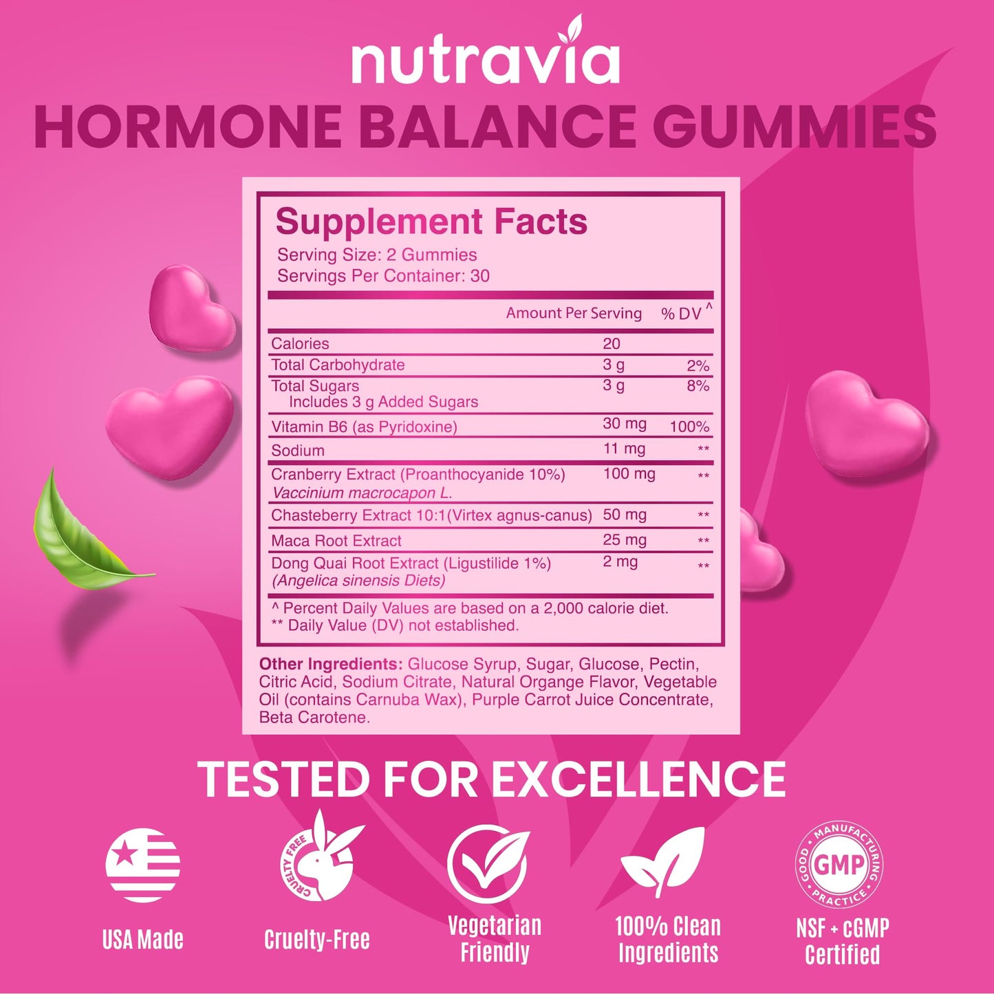 Authentic Pink Stork PMS relief gummies for menstrual cramp support