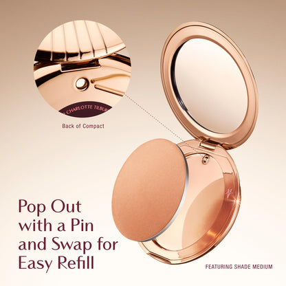 Premium Charlotte Tilbury imported USA beauty products collection showcasing the matte bronzer