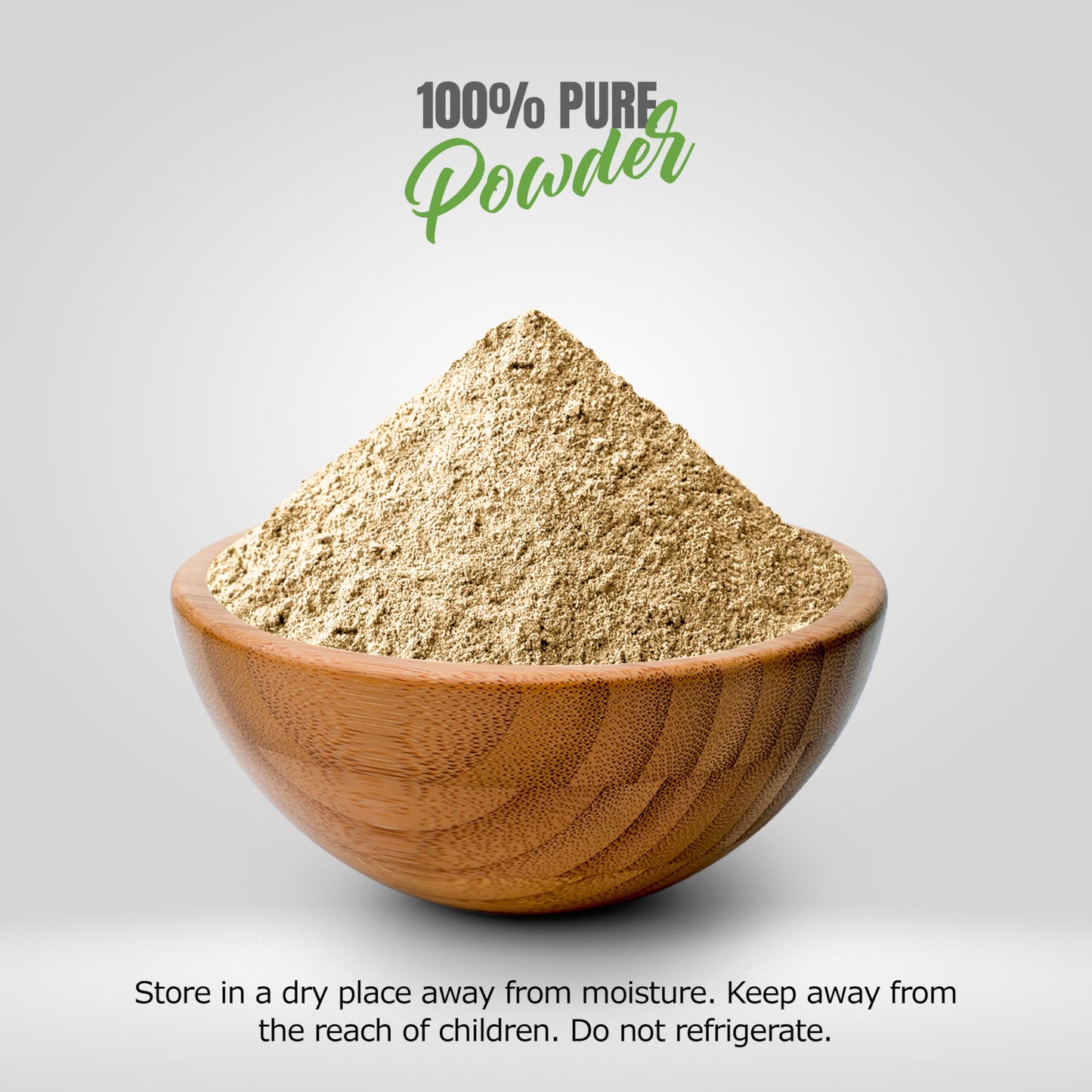 Bacopa Monnieri pure plant powder for memory focus and stress relief