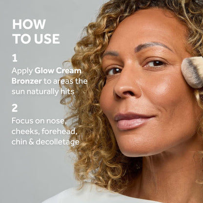 No7 blendable face makeup bronzer being applied with a brush