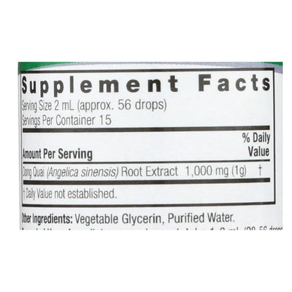 Alcohol free herbal supplement dropper bottle showing premium holistic ingredients