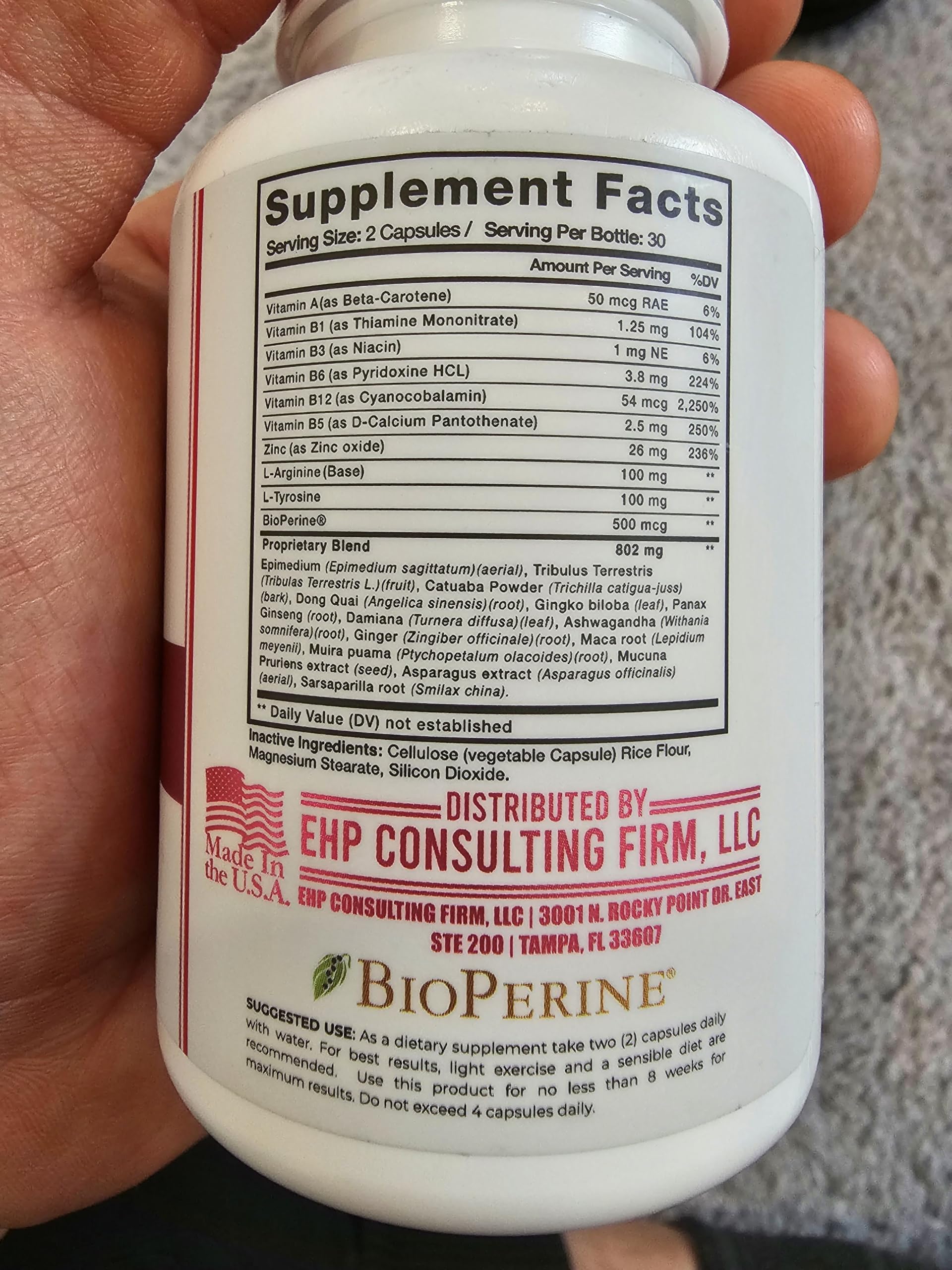Zealous Nutrition Desire capsule supplement for female stamina