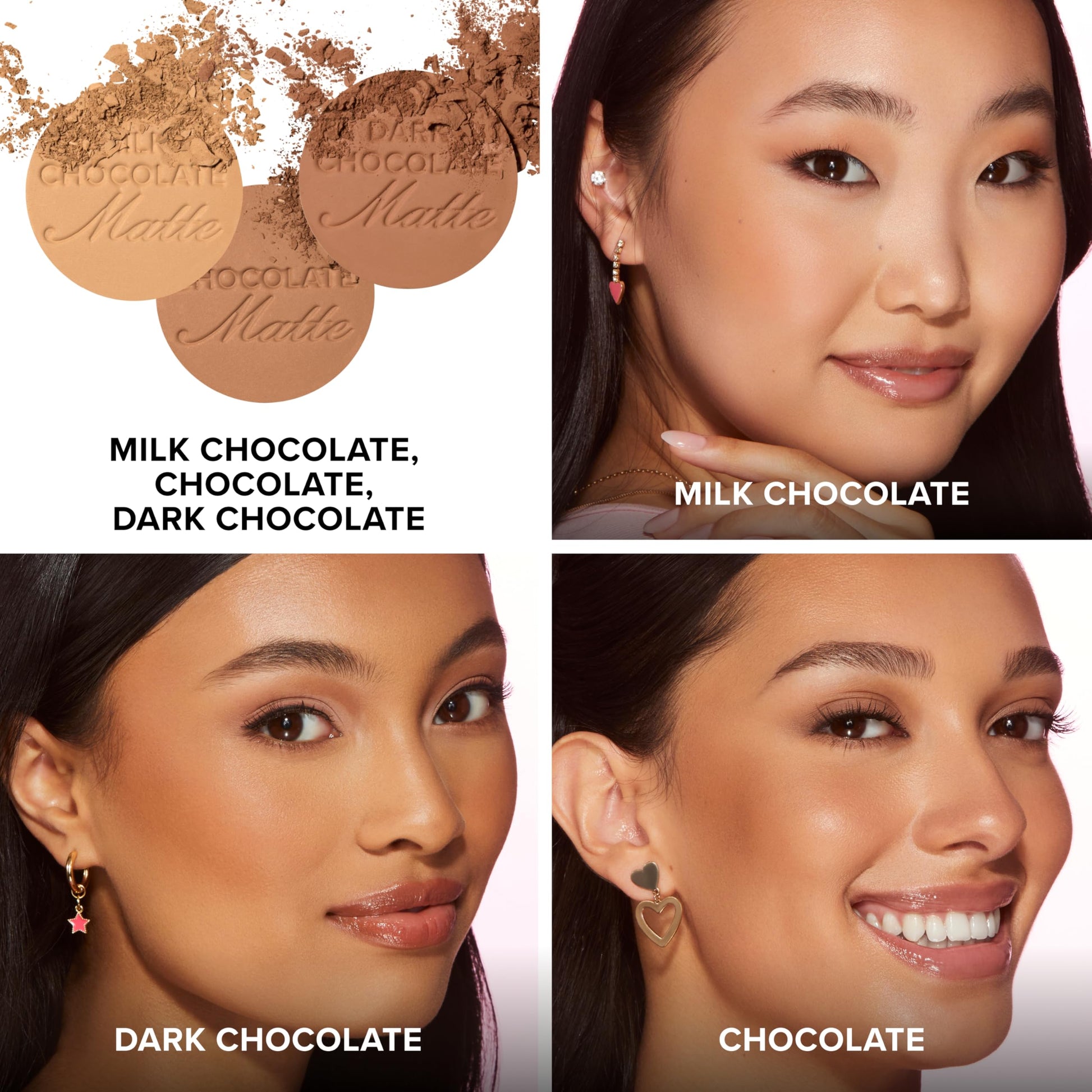 Too Faced long lasting matte bronzing powder in original chocolate variant
