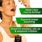 Wonder Family lung function support supplement bottle details