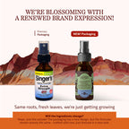 Herbs Etc. Singer's Saving Grace 1 Fluid Ounce bottle packaging
