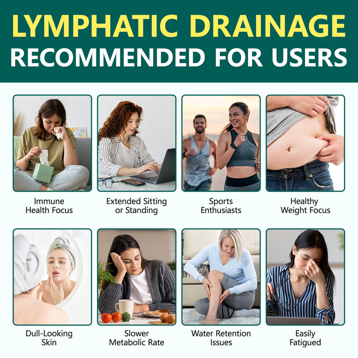 Premium USA imported lymphatic support supplement