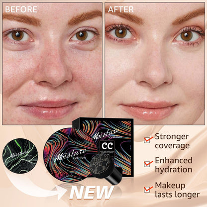 Oetuiow CC cream texture and finish demonstration