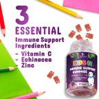 Back of the bottle showing supplement facts and ingredients