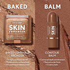COVERGIRL face sculpting radiant bronzer powder container base details