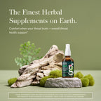 Gaia Herbs Echinacea Goldenseal Propolis Throat Spray packaging details