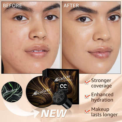Matte finish result using Kwolykim air cushion