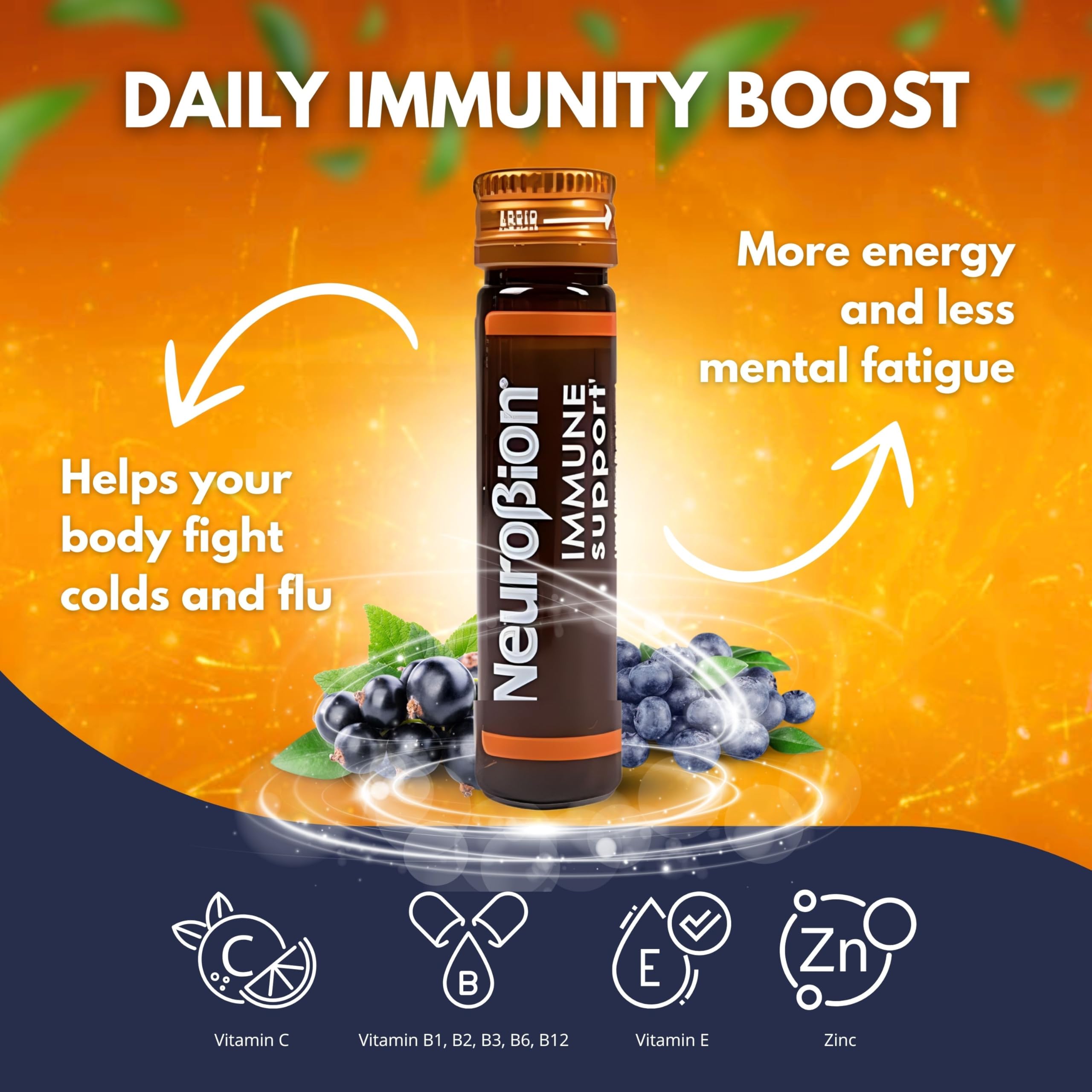 Neurobion immune support 10 vials box packaging