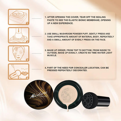 Detailed texture view of Kwolykim CC cream